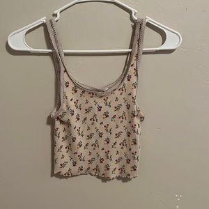 Pacsun floral tank top